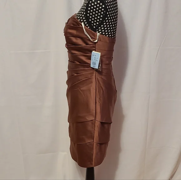 David's Bridal Rosewood Short Dress - Picture 6 of 10